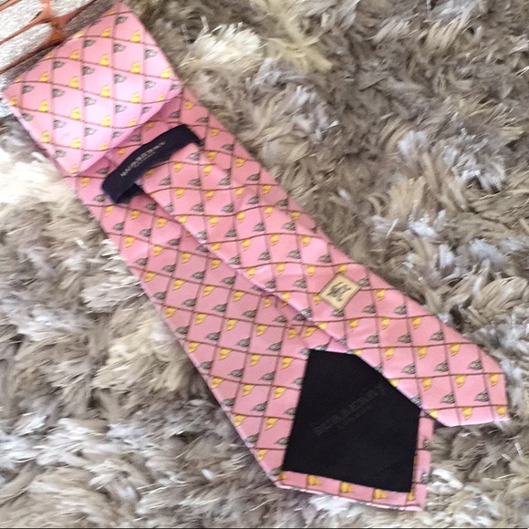 Burberry Pink Tie - Picture 5 of 7